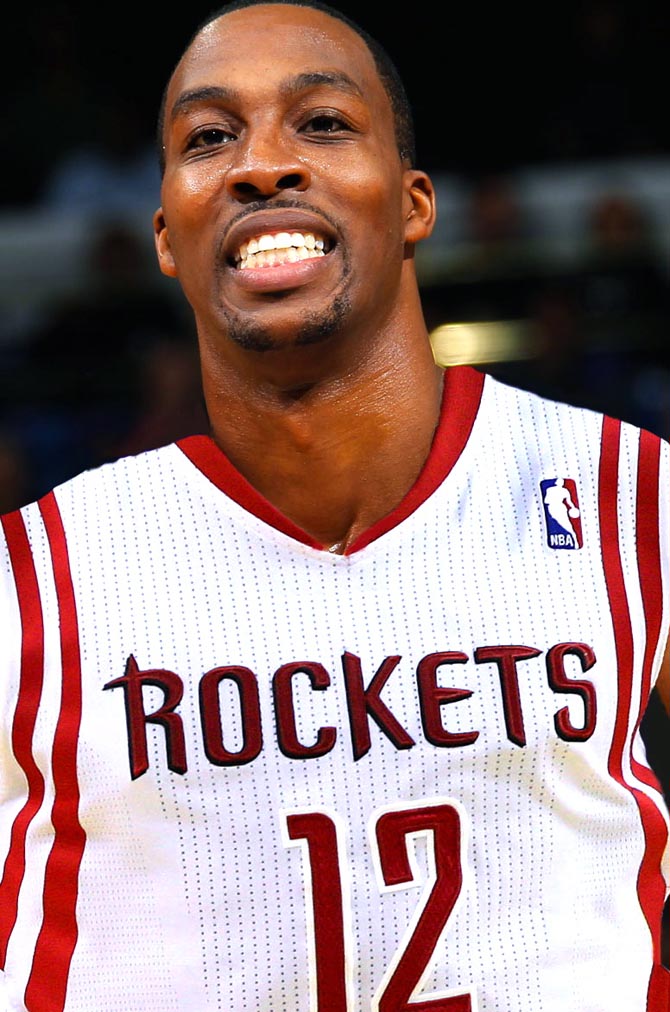 dwight howard #12 rockets